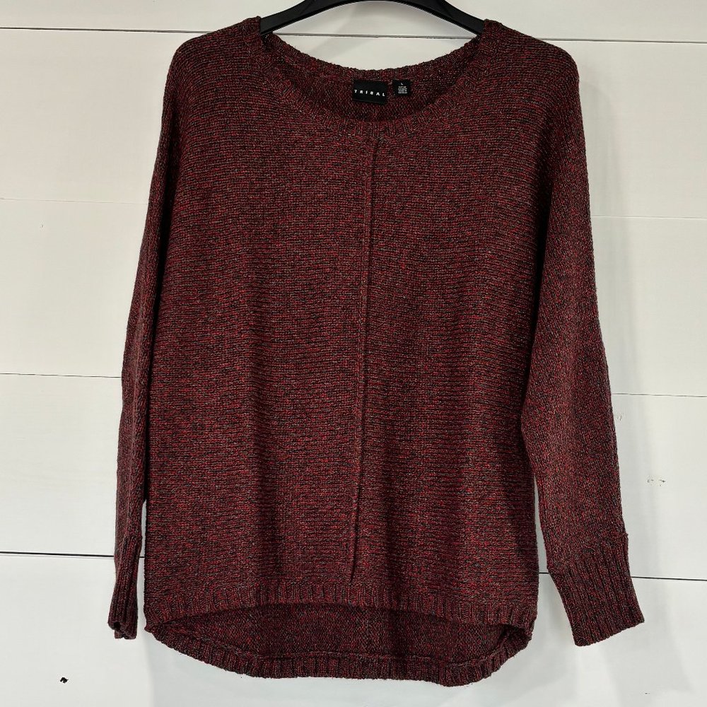 NWOT Tribal High-Low Sweater Crew Neck
